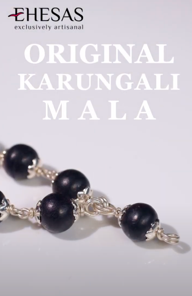 The Original Karungali Mala (In Pure Silver)