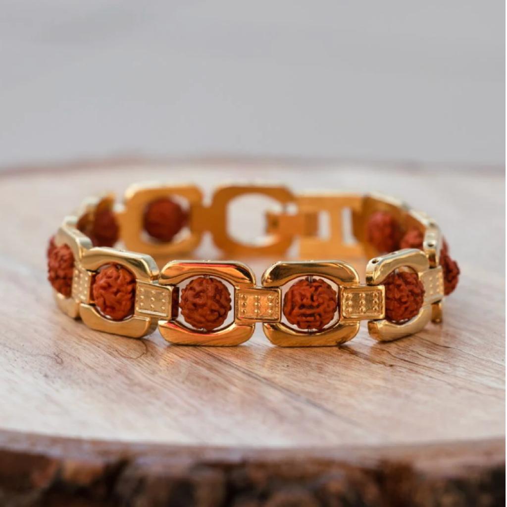 Premium 5 Mukhi Rudraksha Bracelet