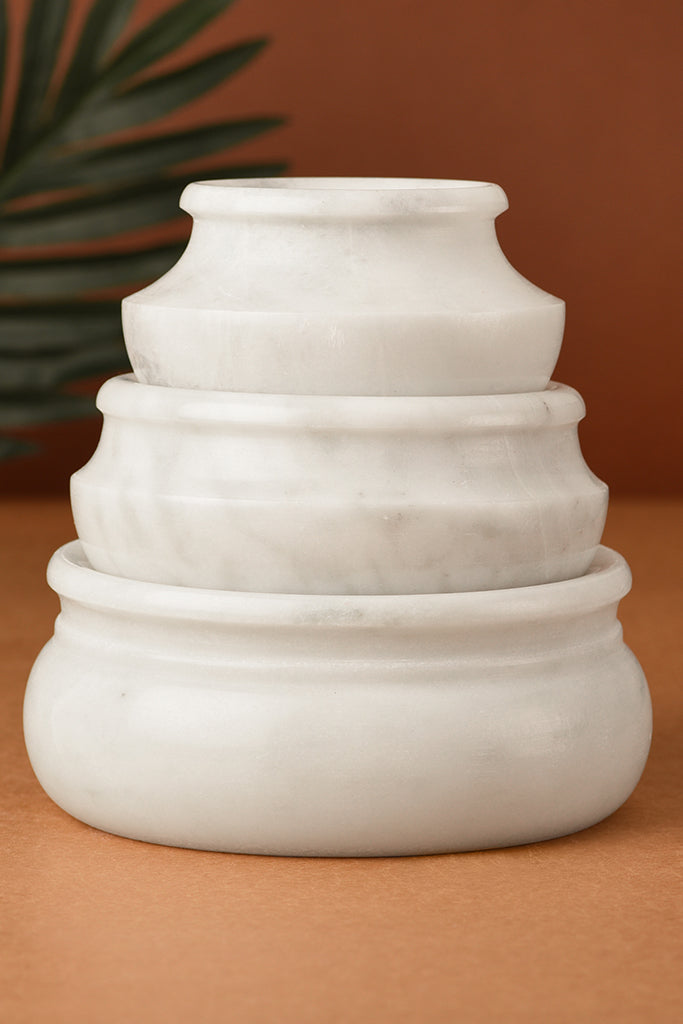 Set of 3 Marble Handi’s