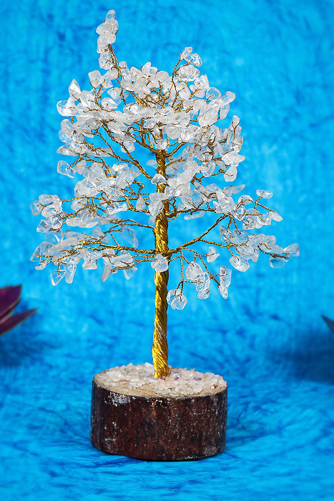 Clear Quarts Crystal Tree