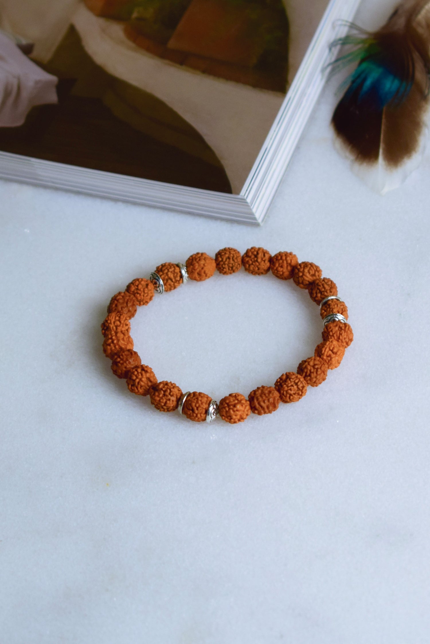 Authentic 5 Mukhi (Five-faced) Rudraksha Bracelet